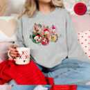 Gildan Christmas Sweatshirt, ''A Letter S with Antlers'' Design Sweatshirt, Christmas Sweater, Christmas Gift, Holiday Sweater, Cute Sweatshirt