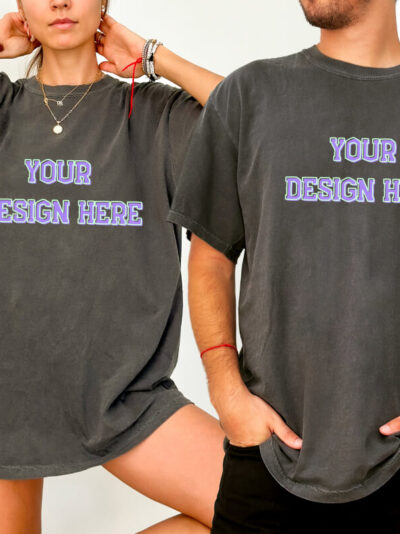 Gildan T-shirt, Personalized T-shirt for Every Taste, Customize with Your Own Design, Couple T-shirt, Holiday & Special Day Gift